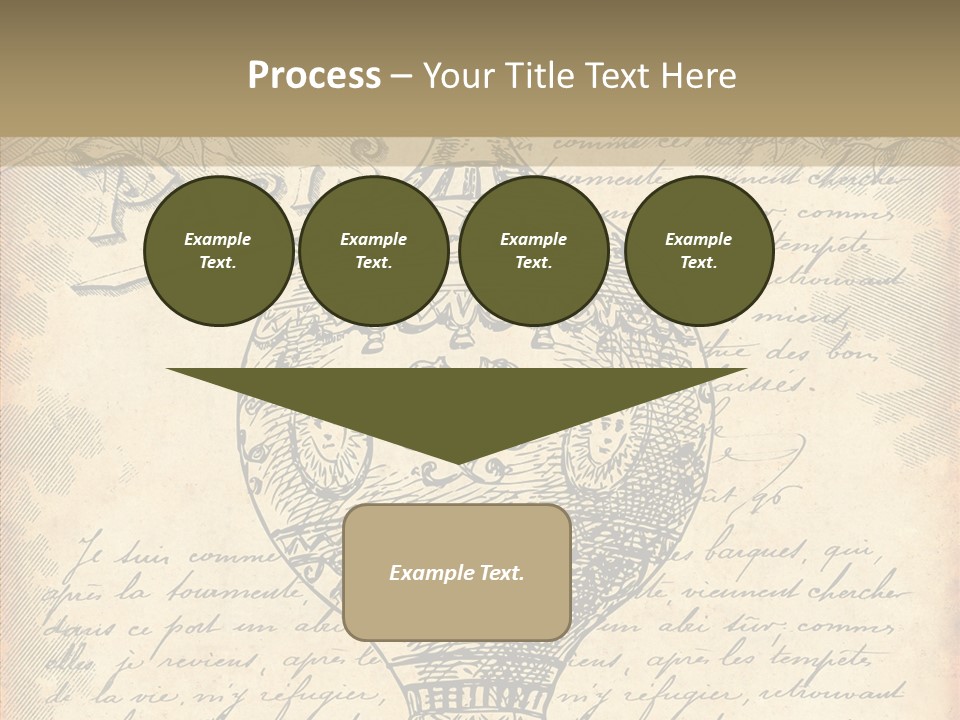 Ancien Romantique Poster PowerPoint Template