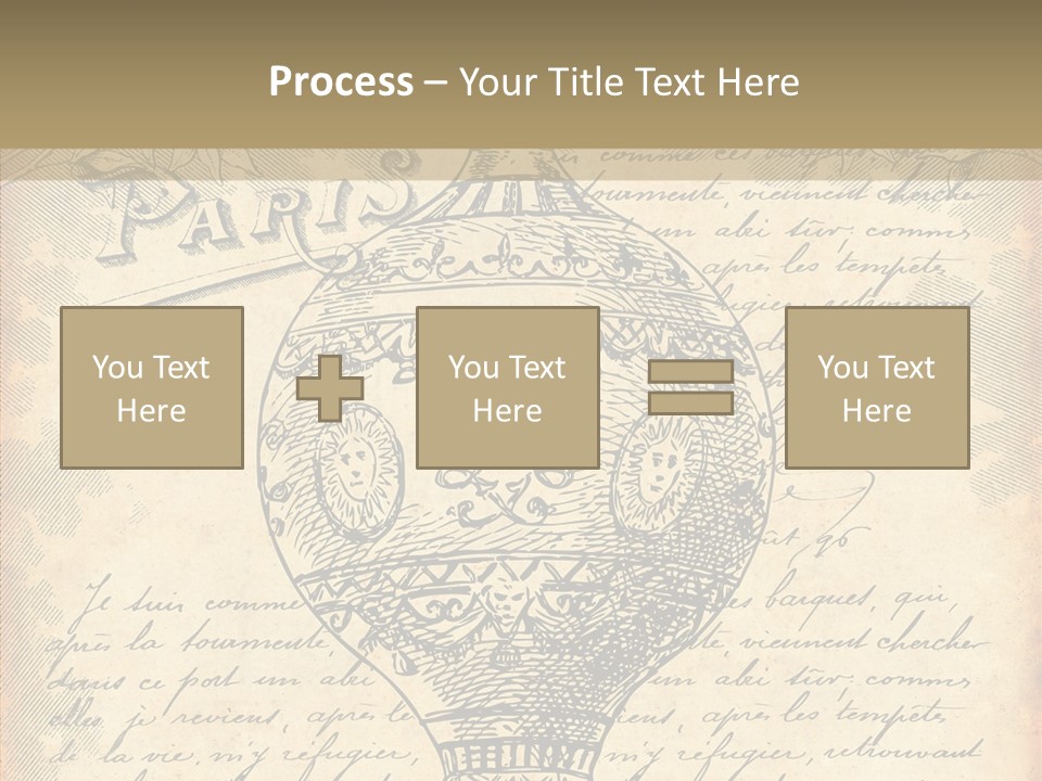 Ancien Romantique Poster PowerPoint Template