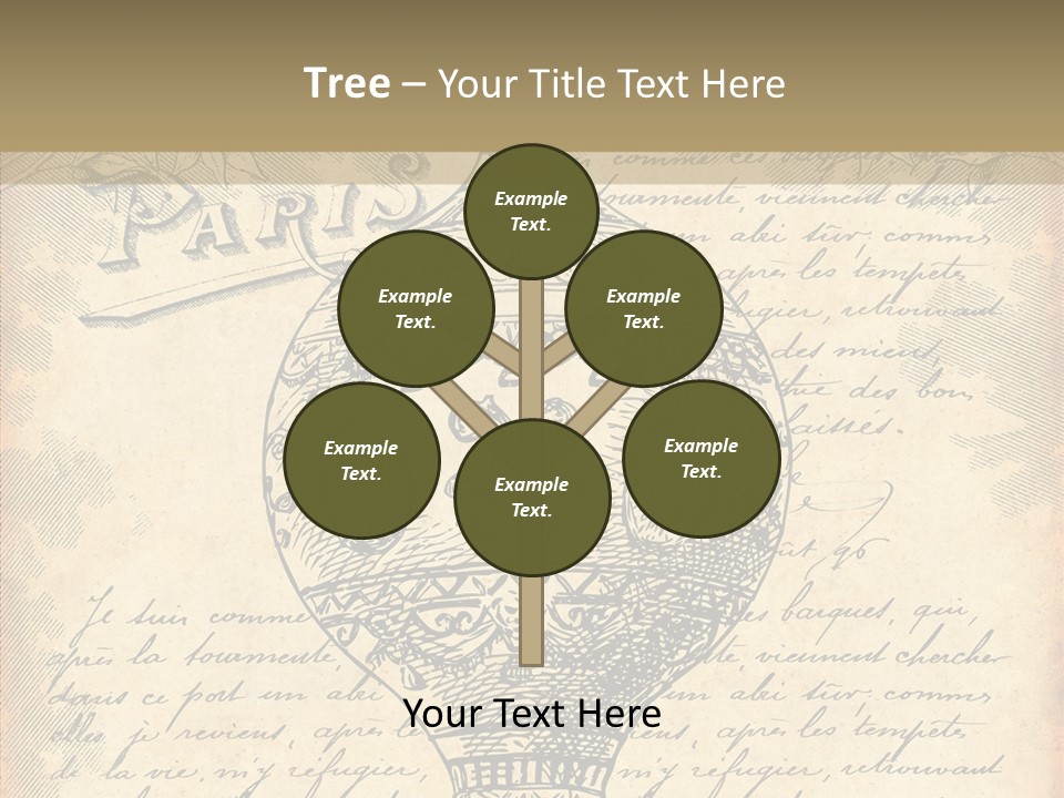 Ancien Romantique Poster PowerPoint Template