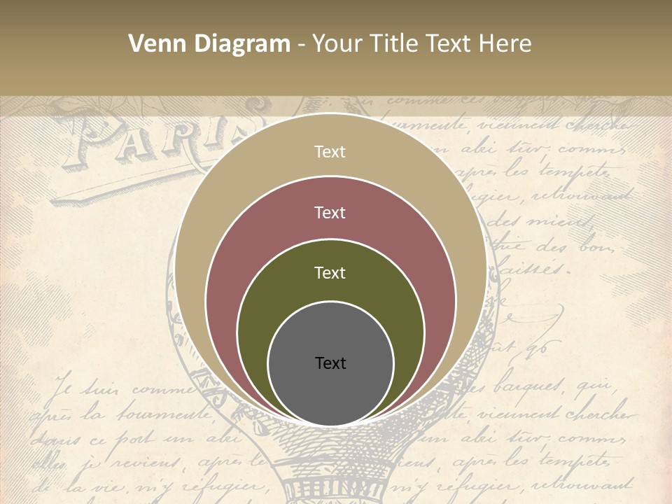 Ancien Romantique Poster PowerPoint Template