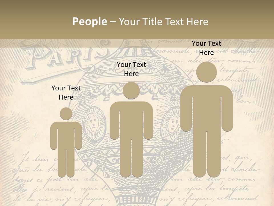 Ancien Romantique Poster PowerPoint Template