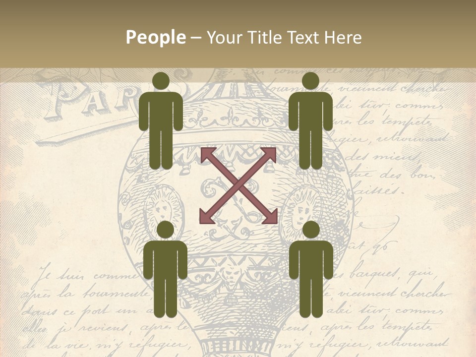 Ancien Romantique Poster PowerPoint Template