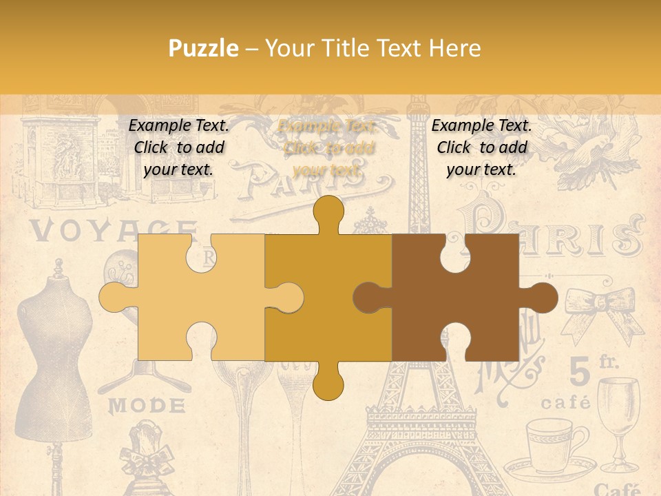 Affiche Grunge Mots PowerPoint Template