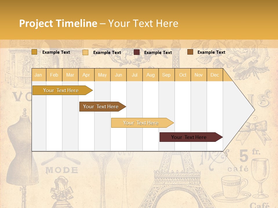 Affiche Grunge Mots PowerPoint Template