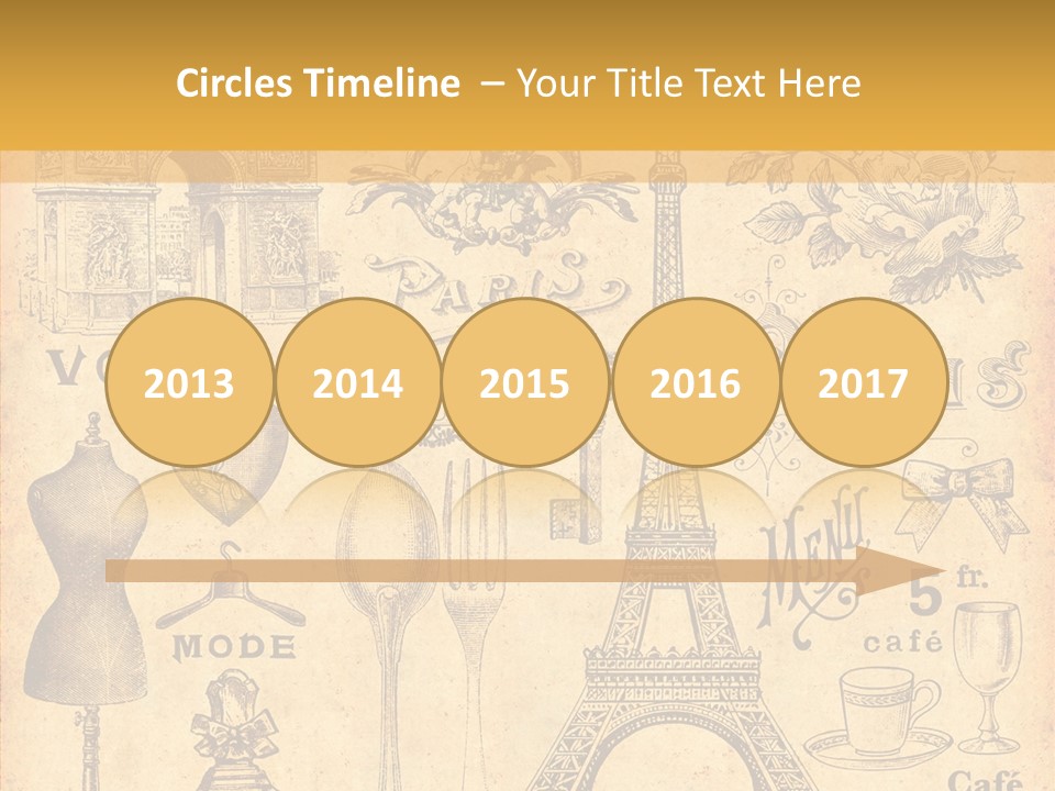 Affiche Grunge Mots PowerPoint Template