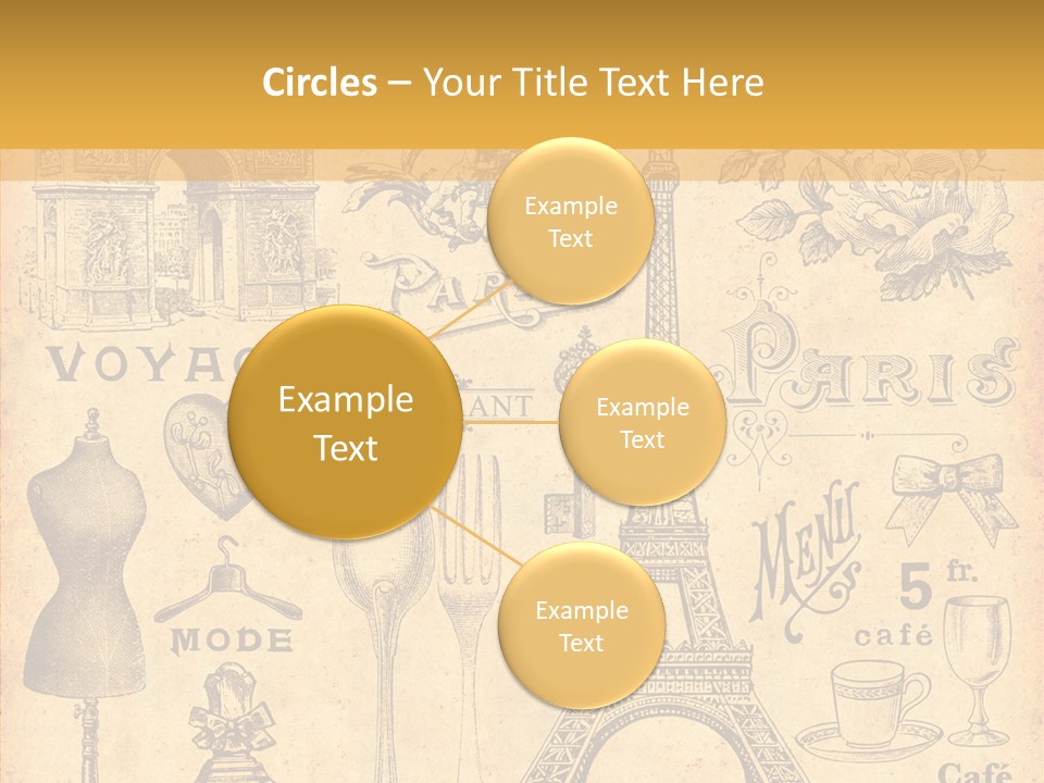Affiche Grunge Mots PowerPoint Template