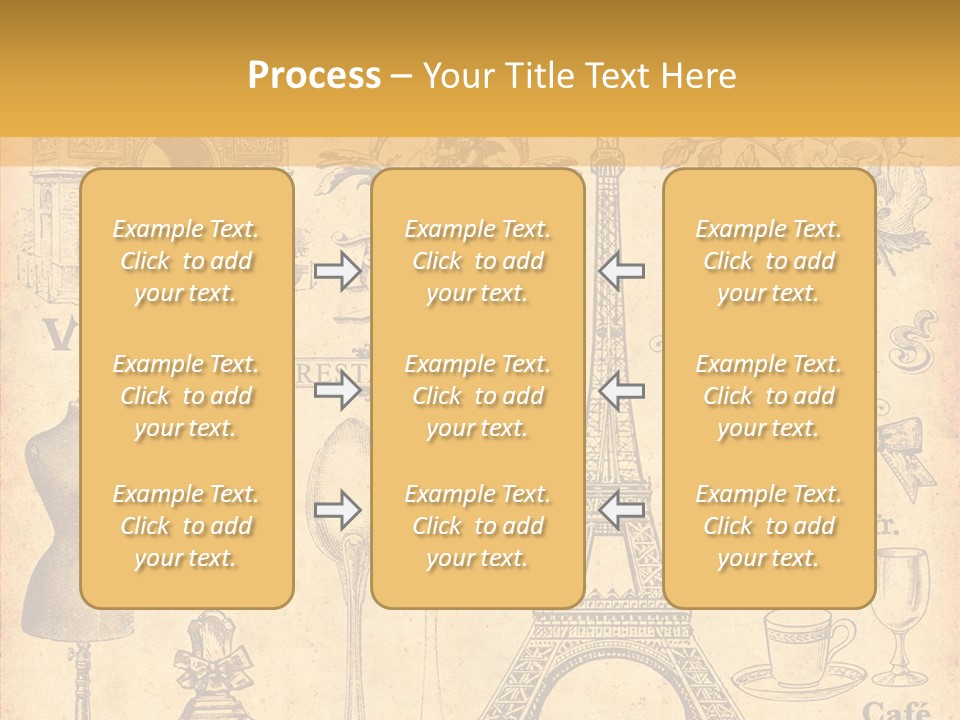 Affiche Grunge Mots PowerPoint Template