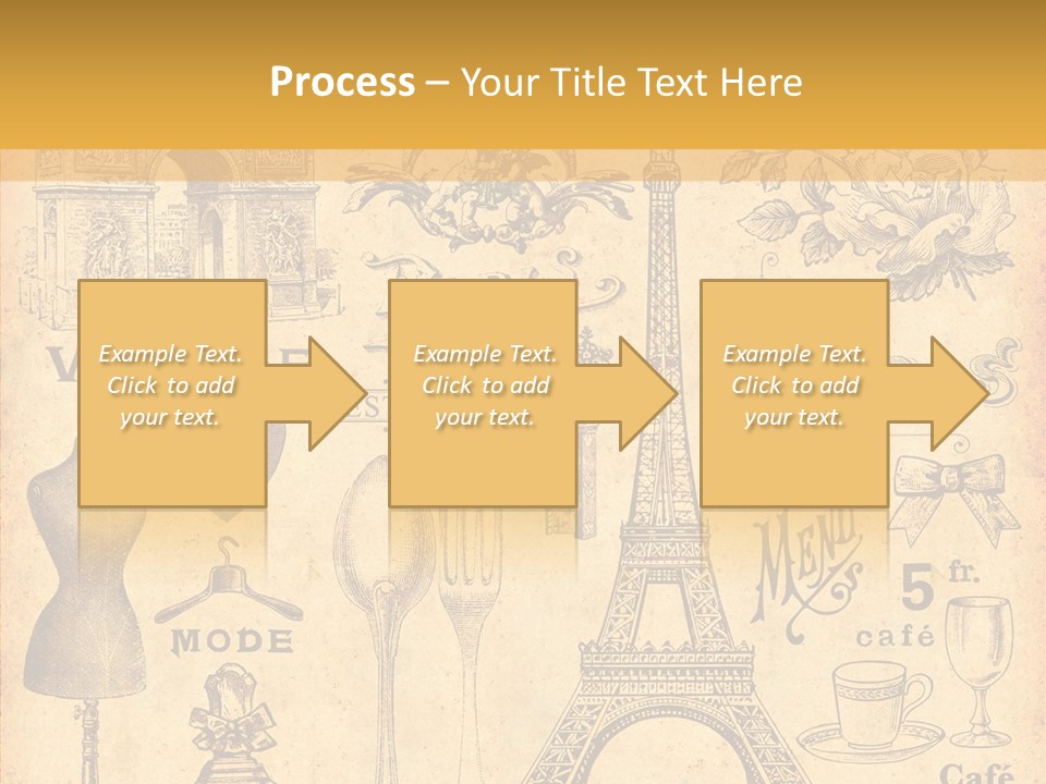 Affiche Grunge Mots PowerPoint Template