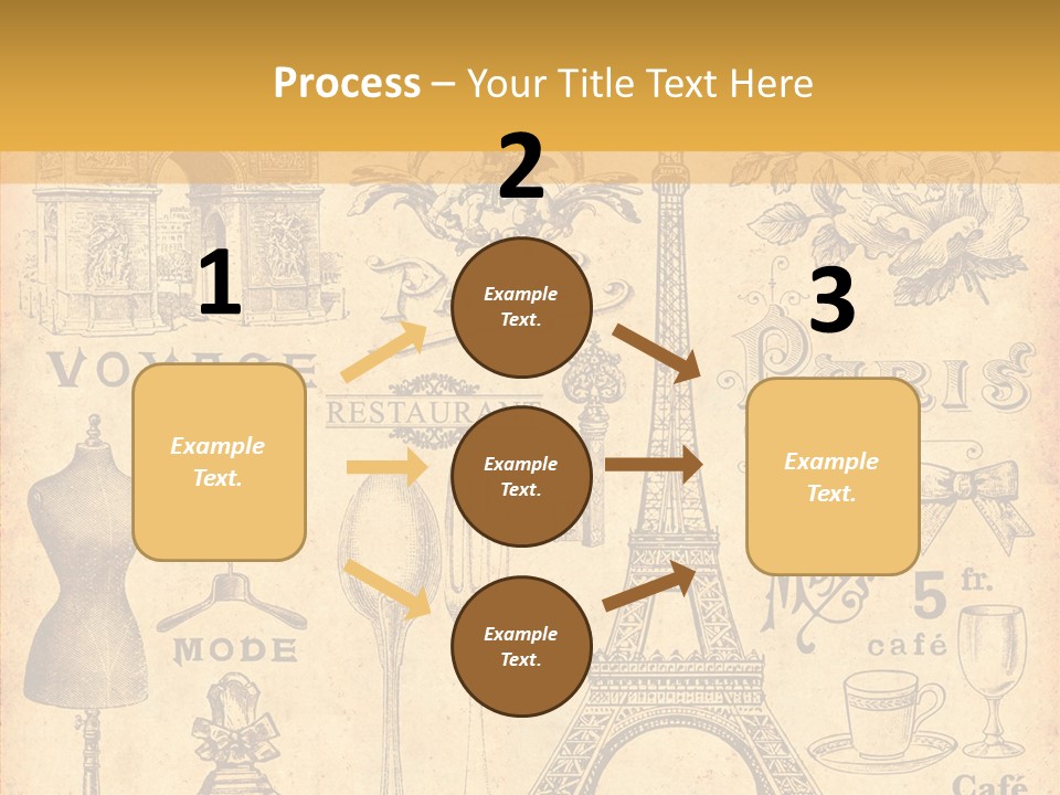 Affiche Grunge Mots PowerPoint Template