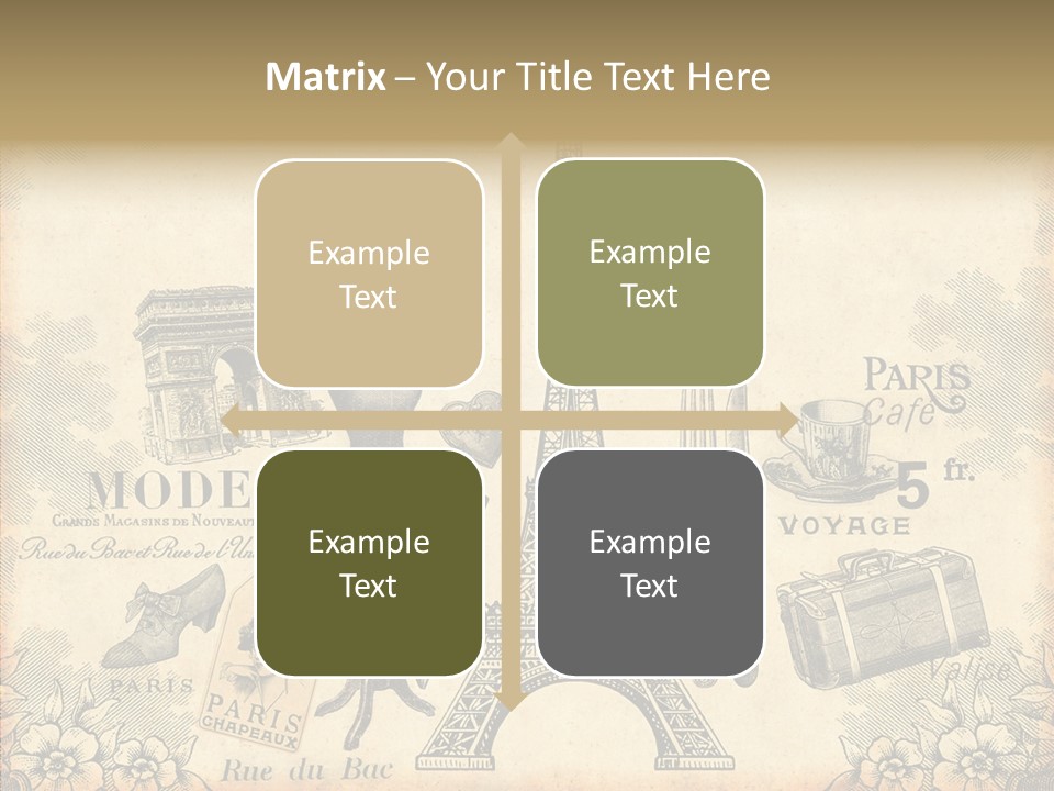 Victorian France Retro PowerPoint Template