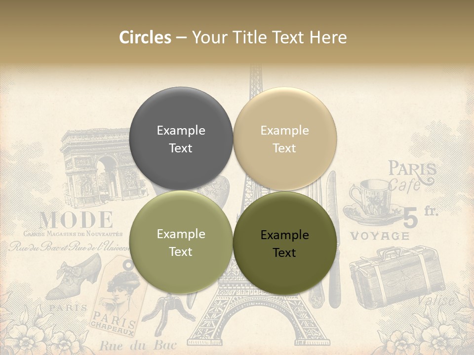 Victorian France Retro PowerPoint Template