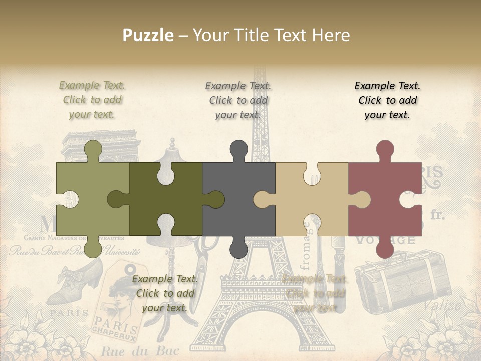 Victorian France Retro PowerPoint Template