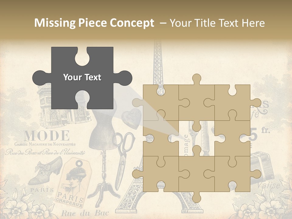Victorian France Retro PowerPoint Template
