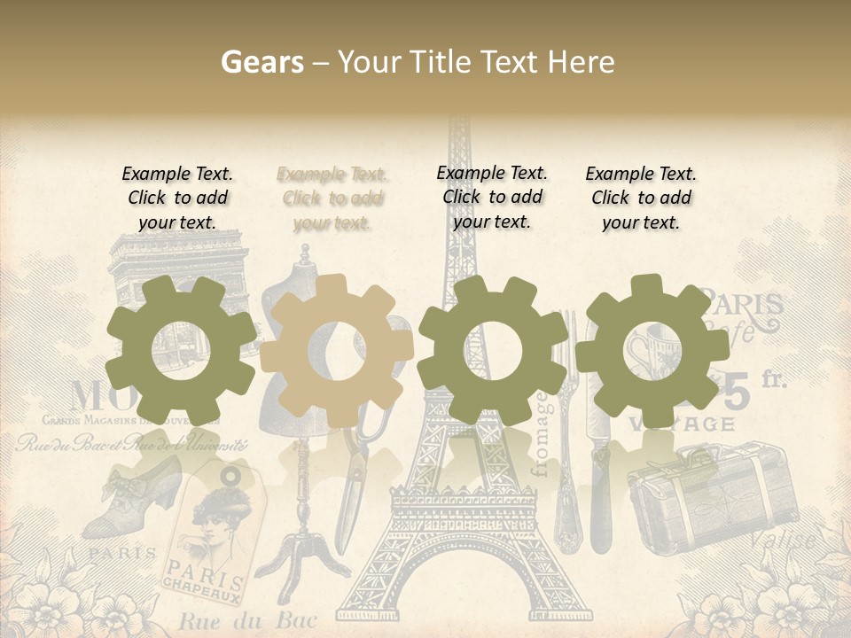 Victorian France Retro PowerPoint Template