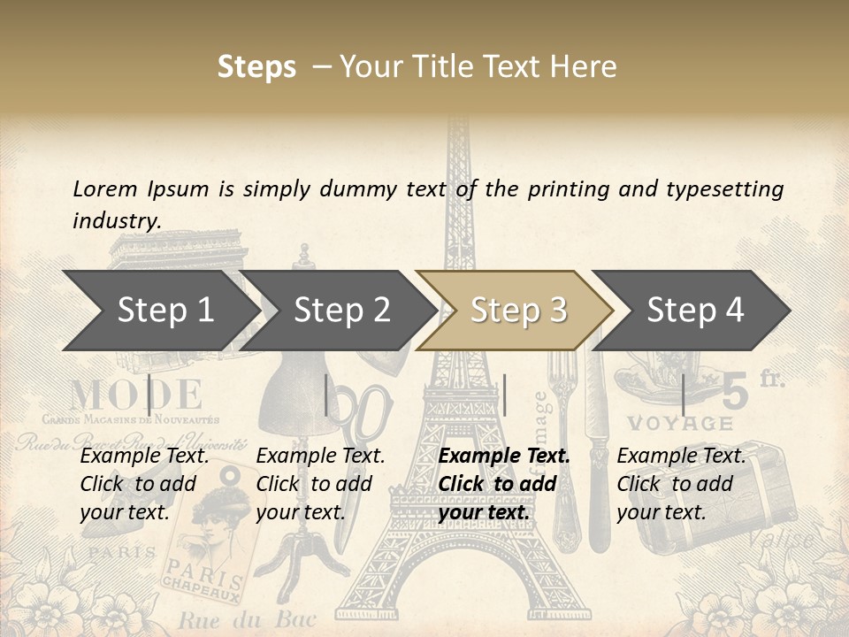 Victorian France Retro PowerPoint Template