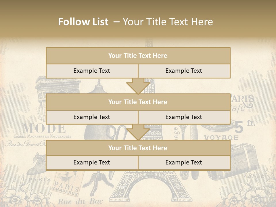 Victorian France Retro PowerPoint Template