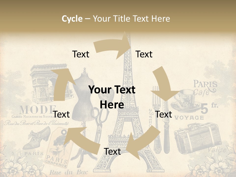 Victorian France Retro PowerPoint Template