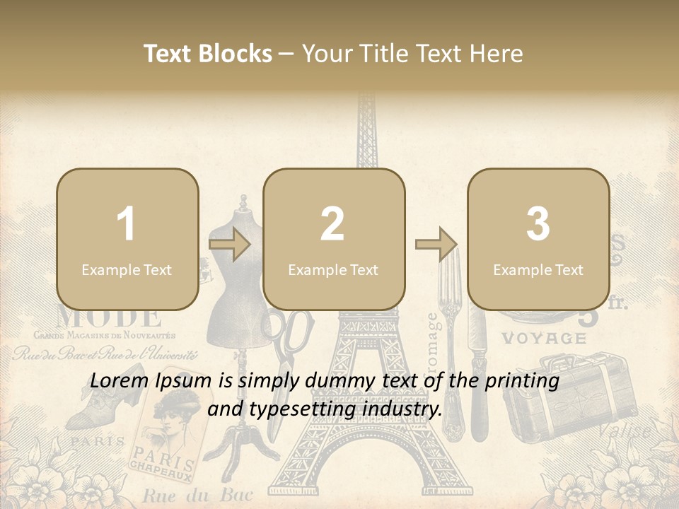 Victorian France Retro PowerPoint Template