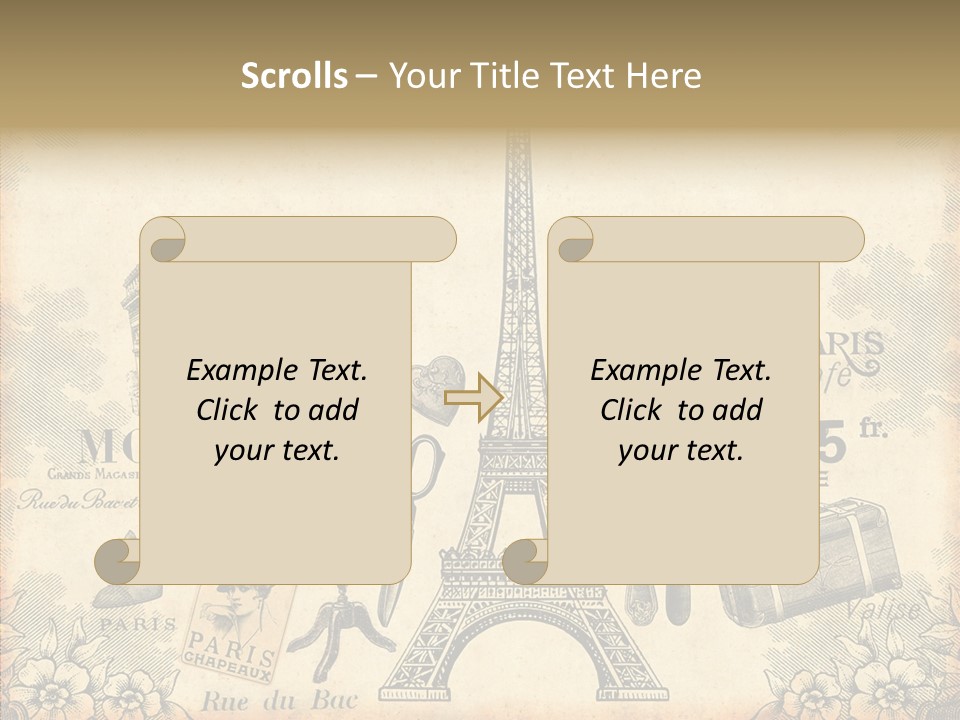 Victorian France Retro PowerPoint Template