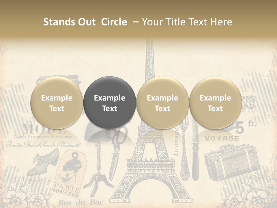 Victorian France Retro PowerPoint Template