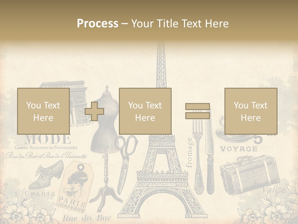 Victorian France Retro PowerPoint Template