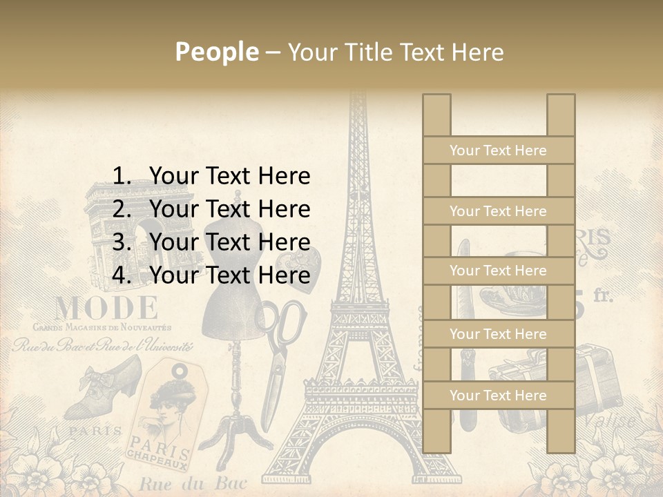 Victorian France Retro PowerPoint Template