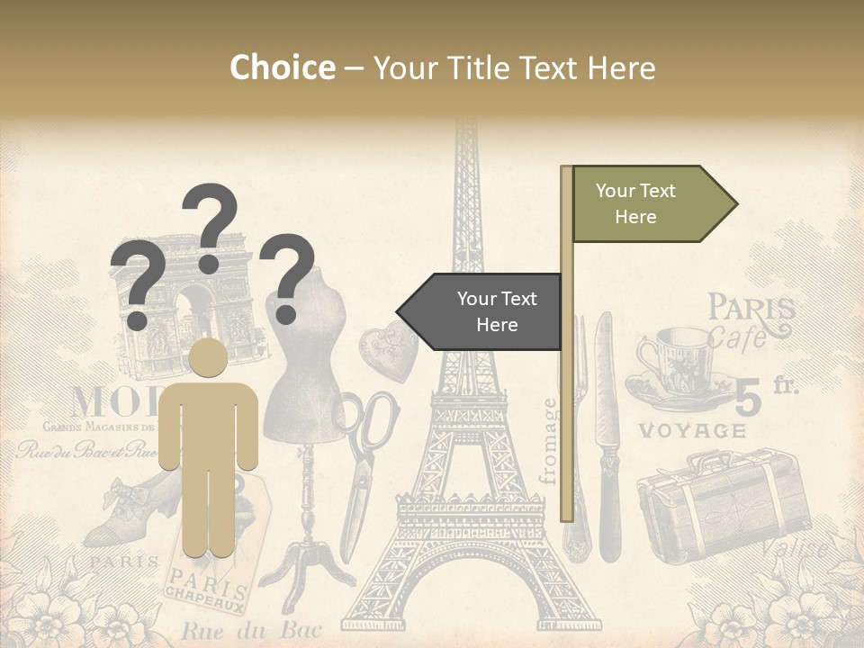 Victorian France Retro PowerPoint Template