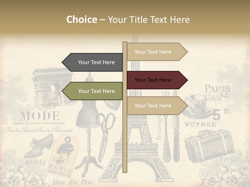 Victorian France Retro PowerPoint Template