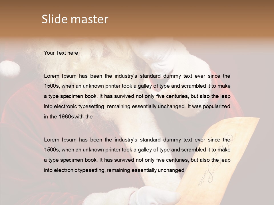 Newyear New Cap PowerPoint Template