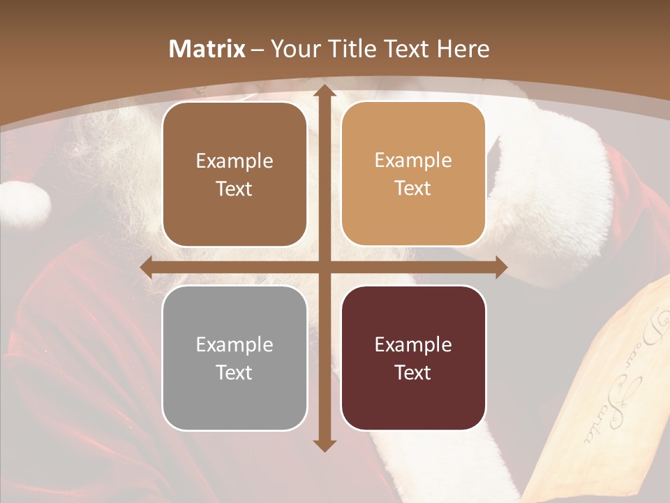 Xmass Eve People PowerPoint Template