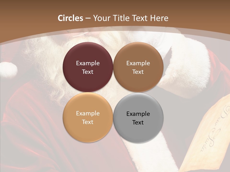 Xmass Eve People PowerPoint Template