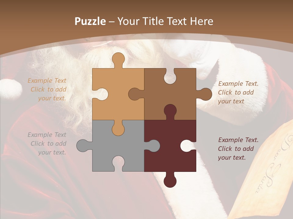 Xmass Eve People PowerPoint Template