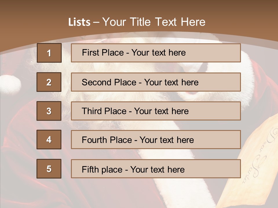 Xmass Eve People PowerPoint Template