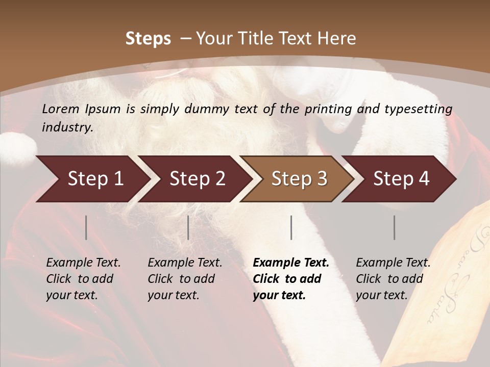 Xmass Eve People PowerPoint Template