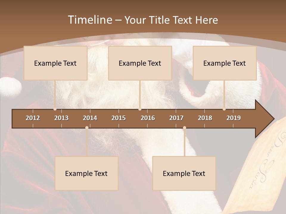 Xmass Eve People PowerPoint Template