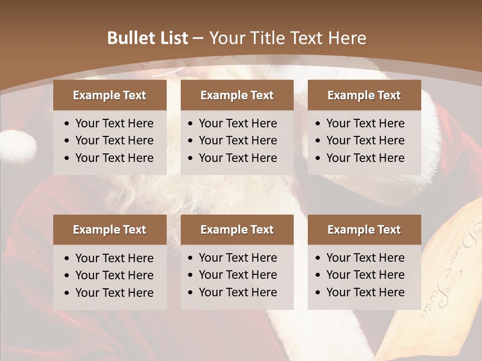 Xmass Eve People PowerPoint Template