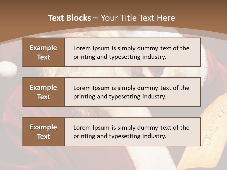 Xmass Eve People PowerPoint Template