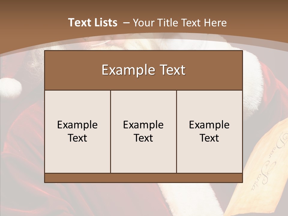 Xmass Eve People PowerPoint Template
