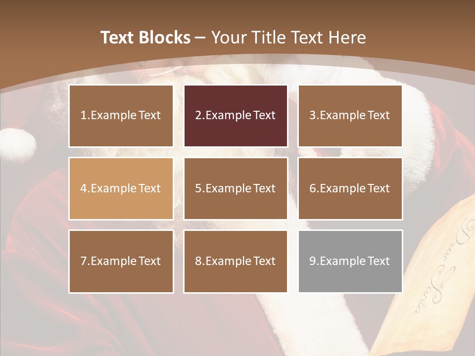 Xmass Eve People PowerPoint Template