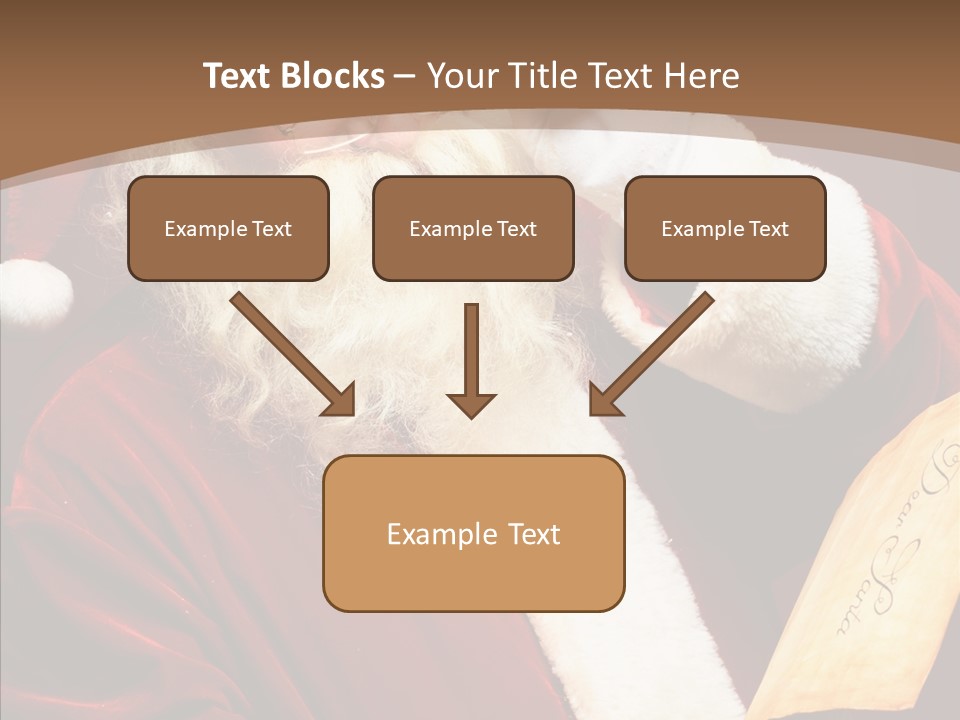 Xmass Eve People PowerPoint Template