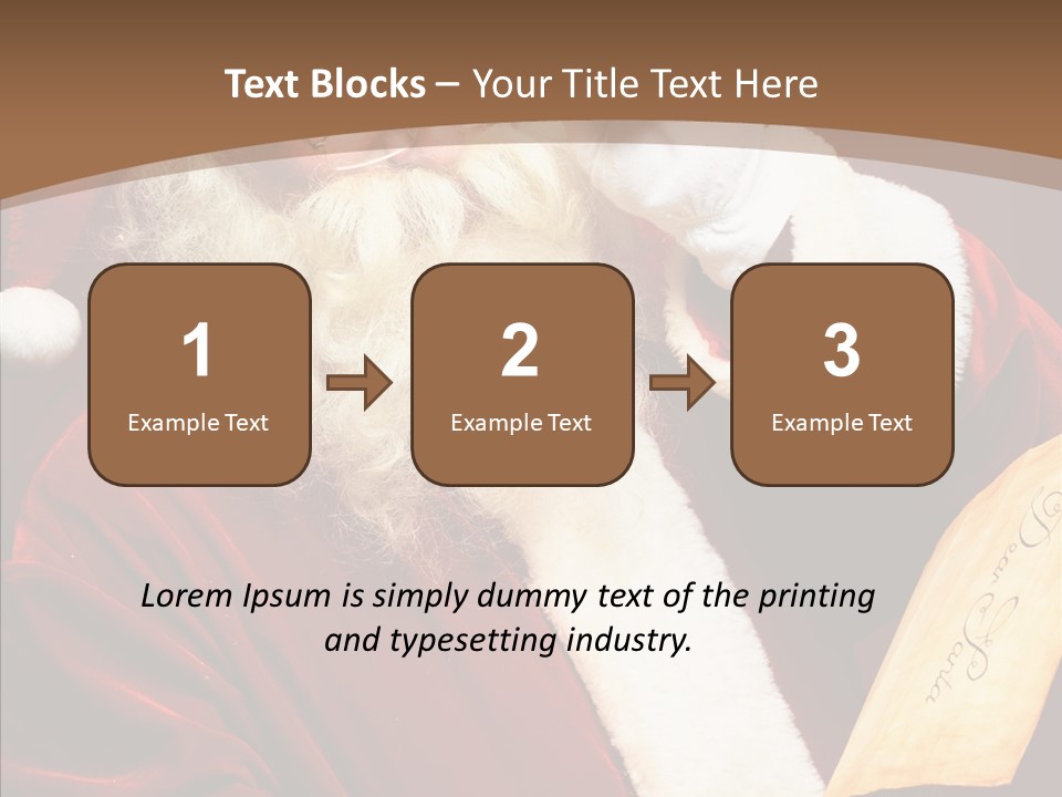 Xmass Eve People PowerPoint Template