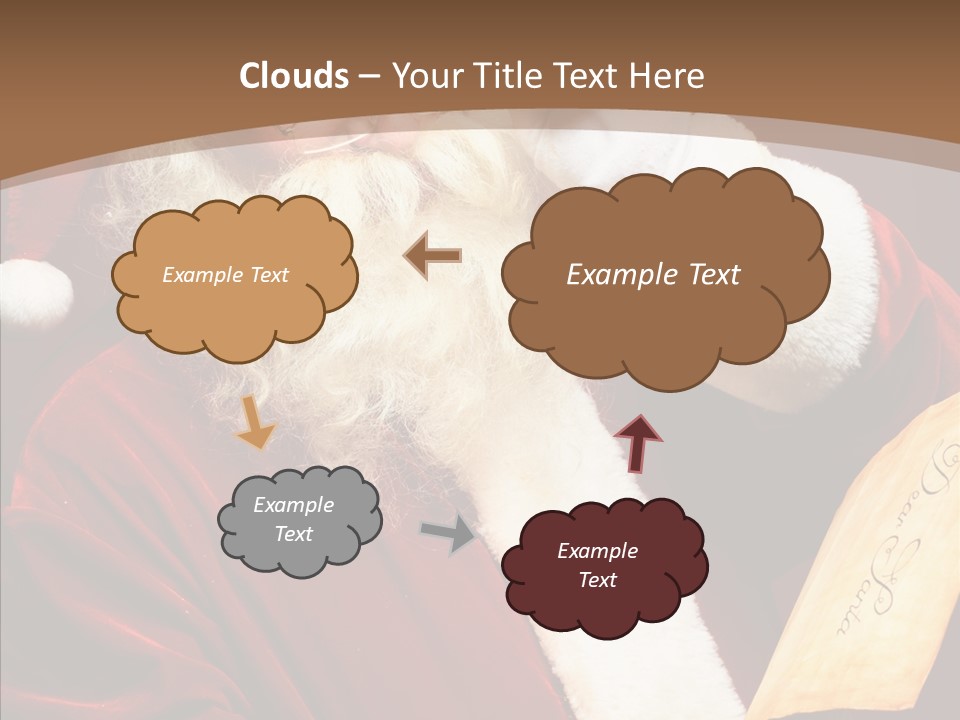 Xmass Eve People PowerPoint Template