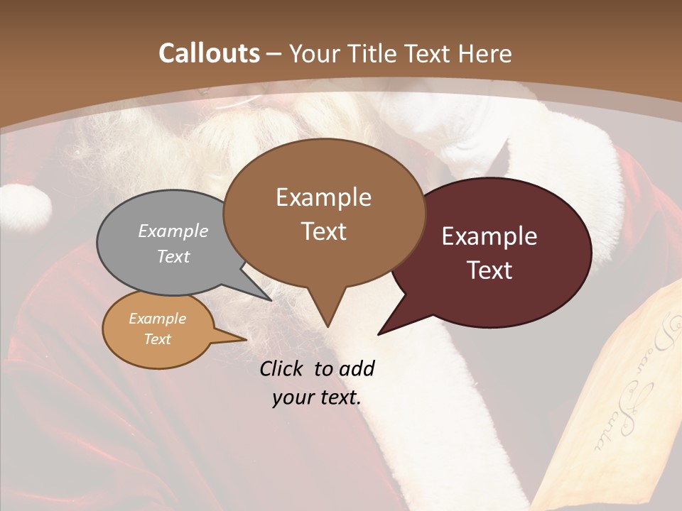 Xmass Eve People PowerPoint Template