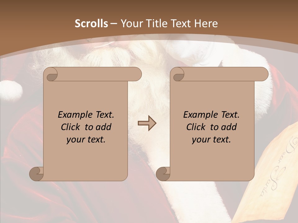 Xmass Eve People PowerPoint Template