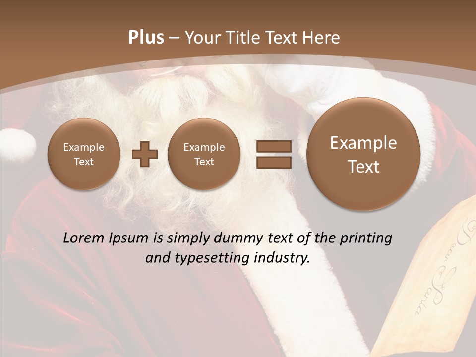 Xmass Eve People PowerPoint Template