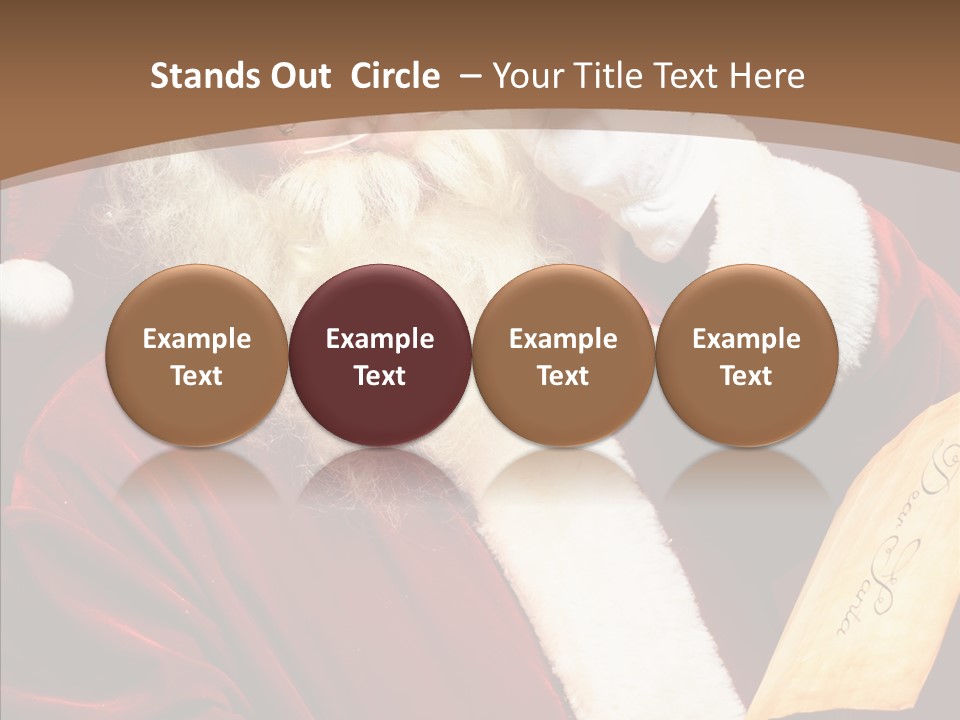 Xmass Eve People PowerPoint Template