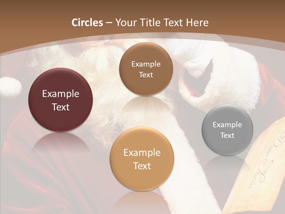 Xmass Eve People PowerPoint Template