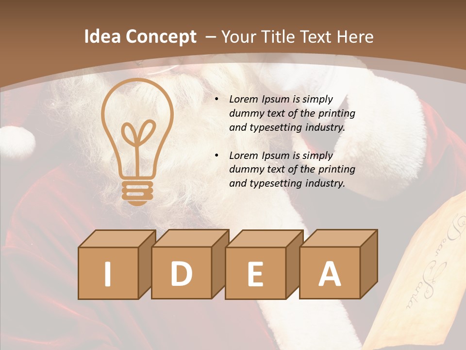 Xmass Eve People PowerPoint Template