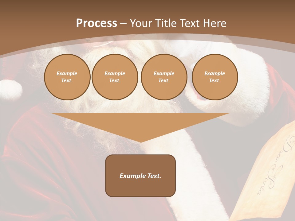 Xmass Eve People PowerPoint Template