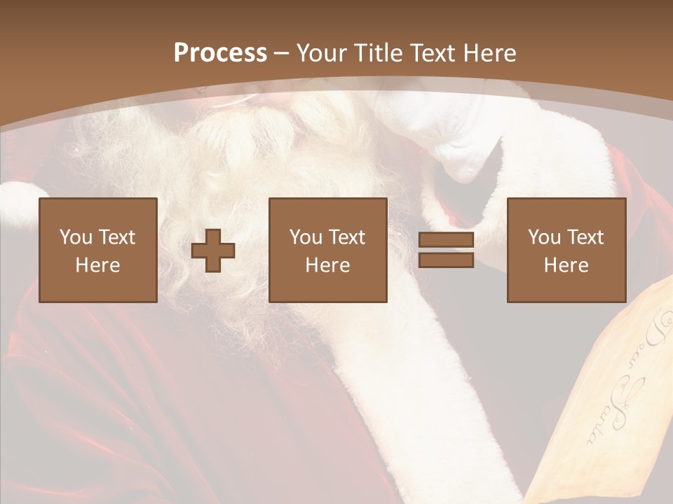 Xmass Eve People PowerPoint Template